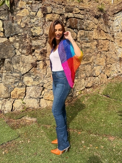 Kimono Rainbow Tricô - loja online