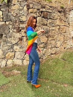 Imagem do Kimono Rainbow Tricô