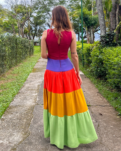 Vestido Cusco Colorido - loja online