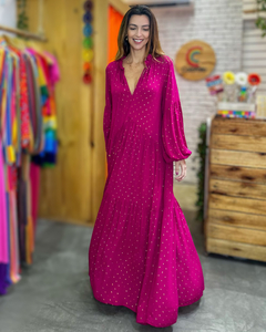 Vestido Marrocos Fúcsia - comprar online