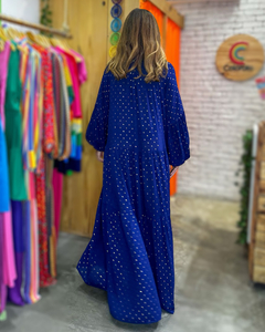 Vestido Marrocos Azul Marinho - loja online