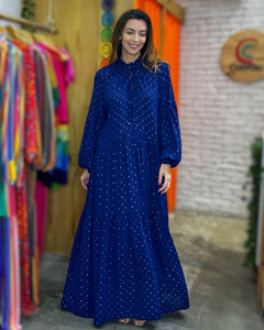 Imagem do Vestido Marrocos Azul Marinho
