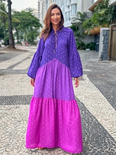 Vestido Marrocos Roxo