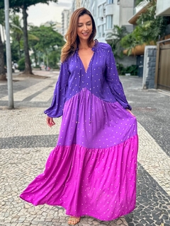 Vestido Marrocos Roxo - comprar online