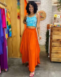 Imagem do Saia Tailândia Laranja Telha