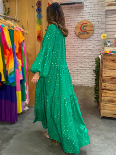 Vestido Marrocos Verde Bandeira - COLORATO