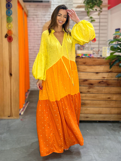 Vestido Marrocos Amarelo Sunset na internet