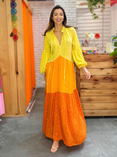 Vestido Marrocos Amarelo Sunset - comprar online