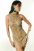 dress bellie gold - comprar online