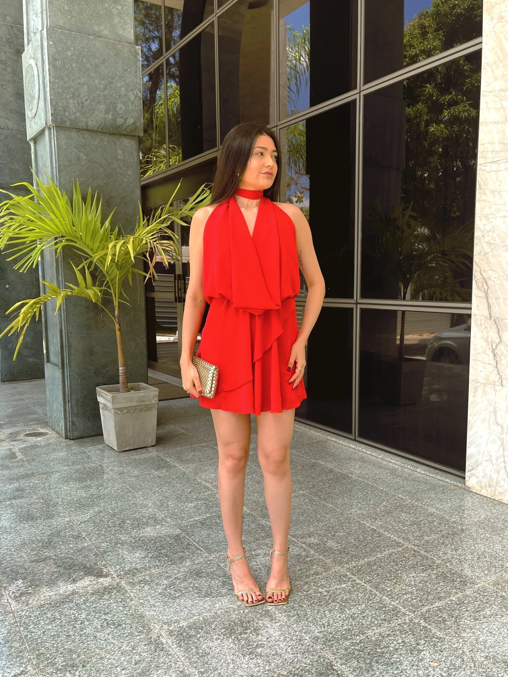 Vestido Chelsea • Vermelho