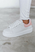 Alexander Mcqueen blanco/rosa - comprar online