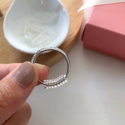 Trava de anel 3 em silicone