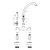 Griferia De Cocina Doble Comando Fv Arizona Plus 0413/B1P en internet