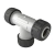 Acople Rapido Te 1/2 Comp Profesional Traba Mecanica Duke