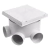 Camara de Inspeccion Cloacal Pluvial 40x40 PVC KIT OVCAM CRECCHIO