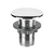 Cubre Agujero Para Lavatorio Bidet Mesada Pvc Cromado