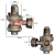 Regulador Gas Natural 6 metros 2 Etapas Aprobado con Flexible SALUSTRI - comprar online