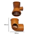 Codo 110 A 90 M H Con Acometida Derecha Desague con Oring IPS - comprar online