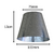 Zingueria Reduccion Diametro 100mm A 75mm Chapa Galvanizada - comprar online