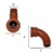 Curva 1/2 A 90 M H - Roscado PPN Polipropileno - comprar online