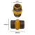 Rosca Con Tuerca 1/2 Epoxi Gas Dema - comprar online