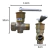 Llave Para Gas Bronce 1/2 - comprar online