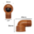 Codo 1/2 A 90 M H - Roscado PPN Polipropileno - comprar online