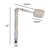 Valvula Entrada De Agua C/flot 3/8 X 12 Rosca Bronce Seller - comprar online