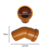 Codo 40 A 45 M H Desague con Oring IPS - comprar online