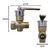 Llave Para Gas Cromo 3/4 - comprar online