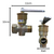 Llave Para Gas Bronce 3/4 - comprar online