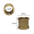 Cupla Normal 1 1/4 Bronce Calibron - comprar online