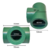 Tee Reduccion 40x32x40 Termofusion Verde Agua TuboFusion - comprar online