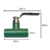 Valvula Esferica 20 Termofusion Verde Agua TuboFusion - comprar online