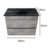 Vanitory Colgante 80 Nordica Concreto 2 Cajones Tapa Lisa en internet