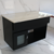 Vanitory Colgante 80 Etnica Negro 1 Puerta Con Tapa Lisa