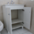 Vanitory De Apoyo 50 Loft Blanco 2 Puertas Con Mesada - Sanitarios Morón