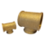 Tee Reduccion 1 1/2 X 1 1/4 Bronce Calibron - tienda online