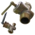 Llave Para Gas Bronce 1/2 - tienda online