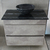 Vanitory Colgante 60 Nordica Concreto Con Tapa Negra - Sanitarios Morón