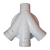 Camara de Inspeccion Cloacal Pluvial 40x40 PVC KIT OVCAM CRECCHIO