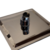 Ducha Plato Lluvia Cuadrado 15x15 Slim Acero Inox Antisarro