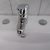 Cubre Agujero Para Lavatorio Bidet Mesada Pvc Cromado - comprar online