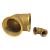 Codo 1 A 90° Hh Bronce Calibron - comprar online