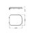 Asiento Paravor MDF Bari Blanco Herraje Nylon PRINGLES - comprar online