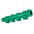Colector de Tanque 4 Bajadas 32x25 Termofusion Verde Agua IPS