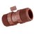 Niple Liso 1/2 x 8 cm - Roscado PPN Polipropileno