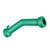 Curva de Sobrepaso 20 Corto Termofusion Verde Agua IPS