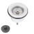Sopapa para Lavatorio o Bide Universal 1 1/4 PVC para Roscar