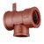 Tee Reduccion Central 1 x 3/4 - Roscado PPN Polipropileno
